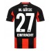 Maillot de foot Eintracht Frankfurt Mario Gotze #27 Domicile vêtements 2025-26 Manches Courtes